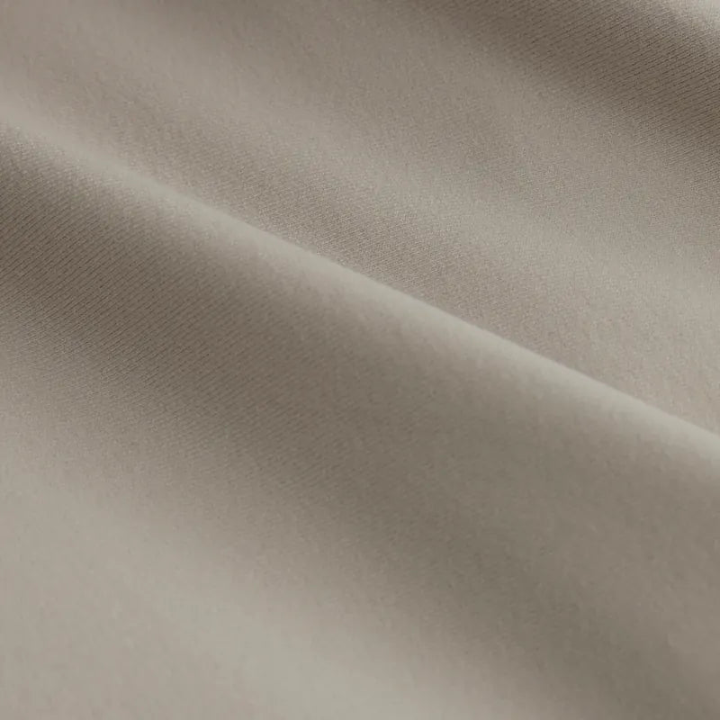 LDVK TURTLE-NECK CROP TOP (BEIGE)