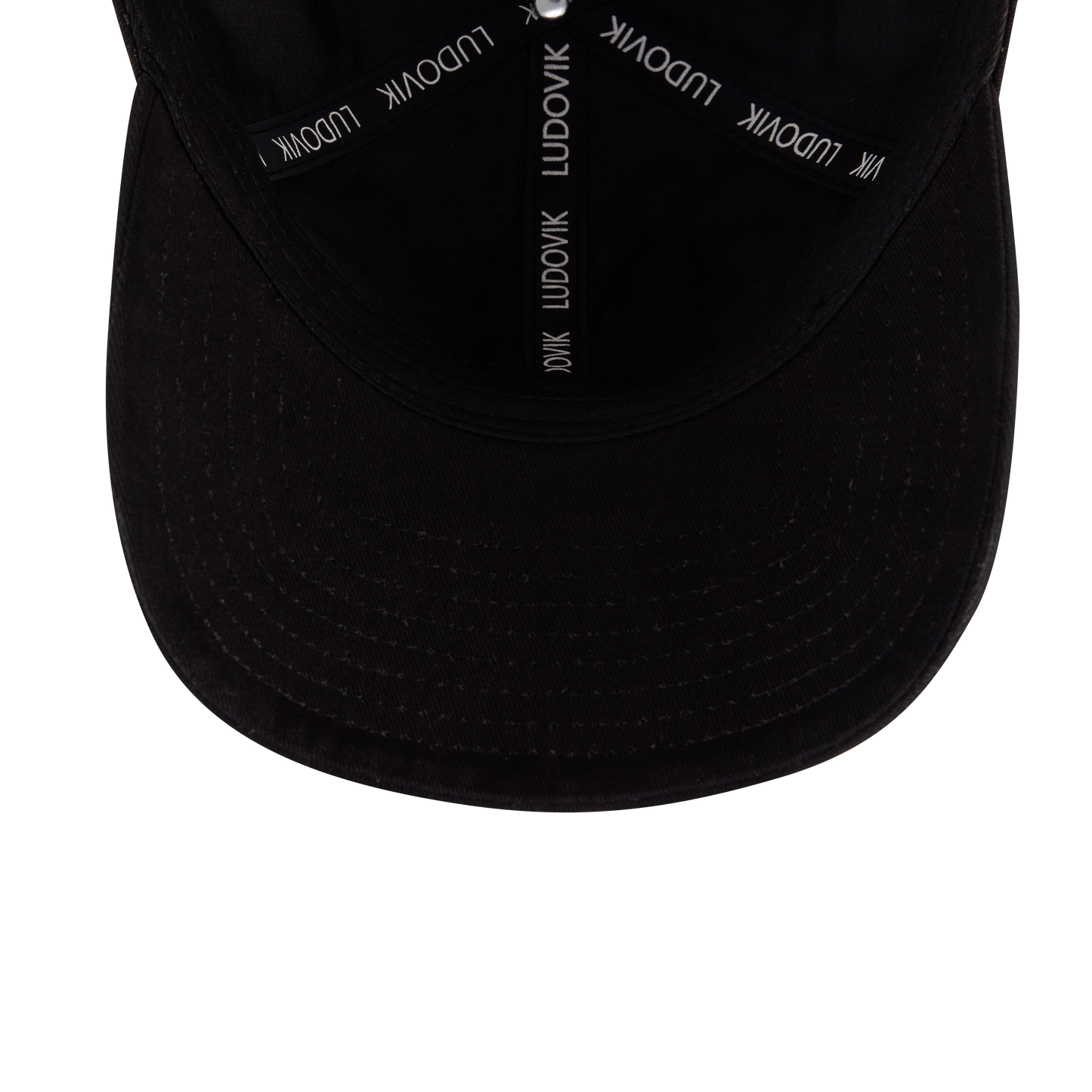 LDVK & FOMO LOGO VINTAGE CAP (BLACK)