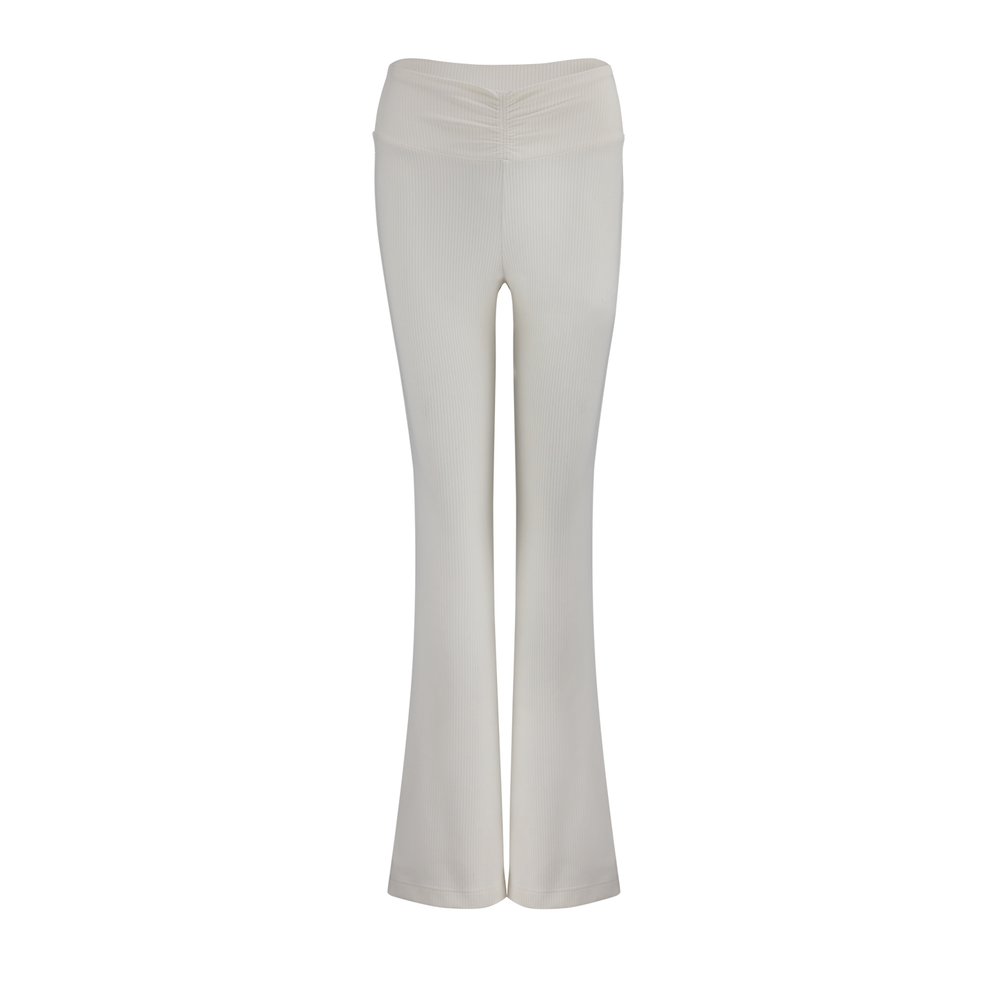 RIBBED BELL BOTTOMS (WHITE)