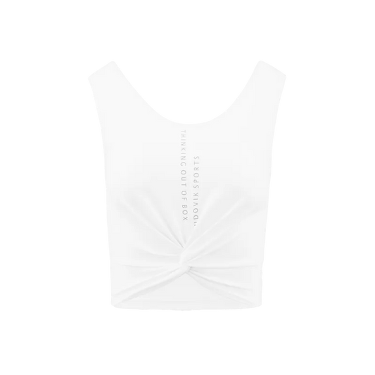 INFINITE SLEEVELESS BRATOP (WHITE)