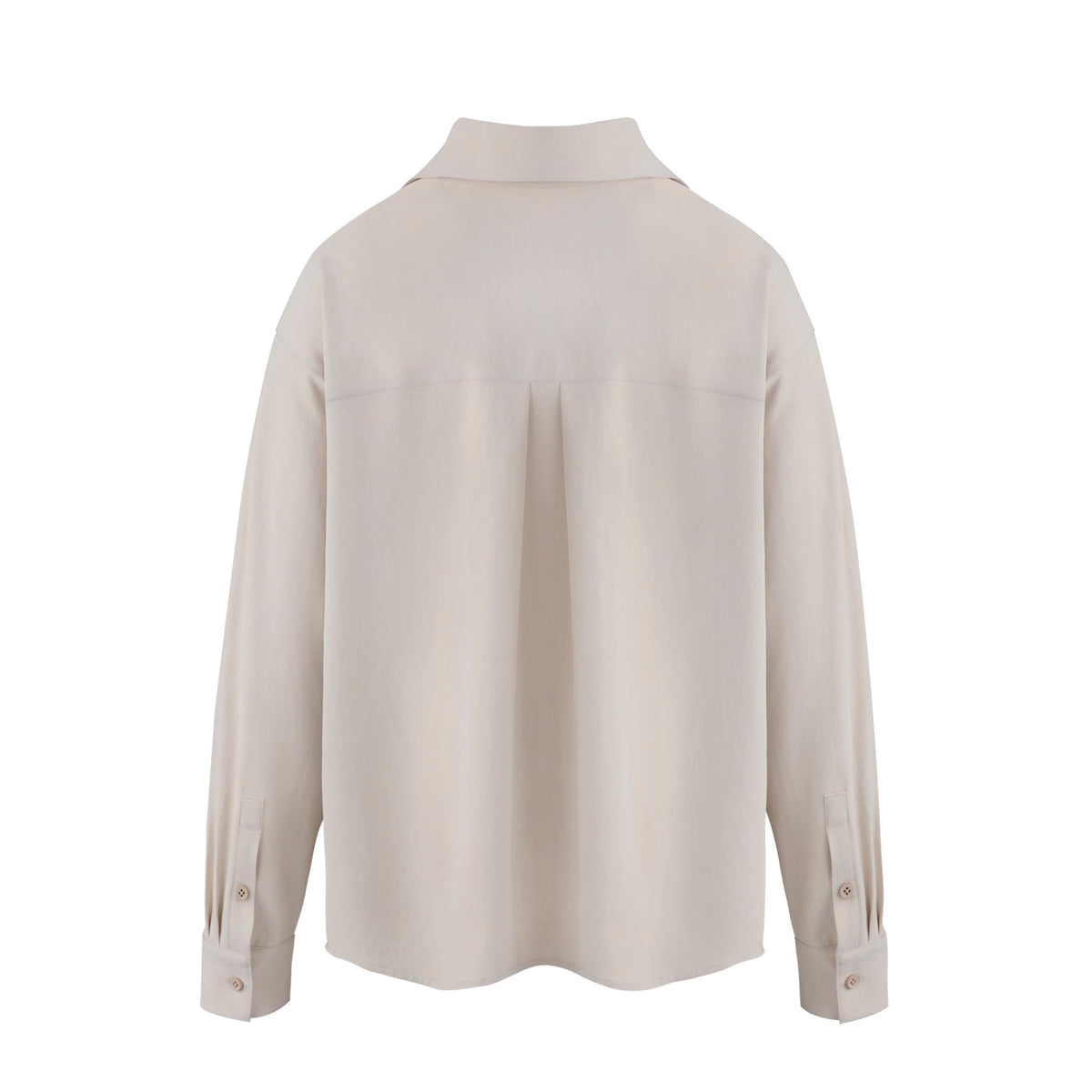 OVERSIZED LONG-SLEEVE SHIRT (BEIGE)