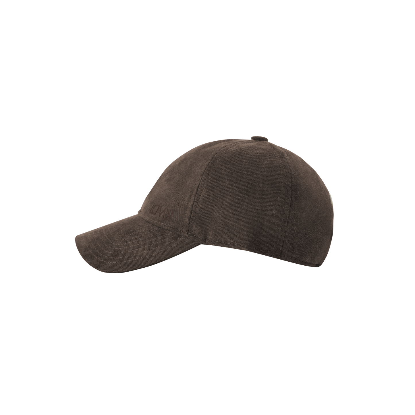 LDVK LOGO VINTAGE CAP (DARK BROWN)