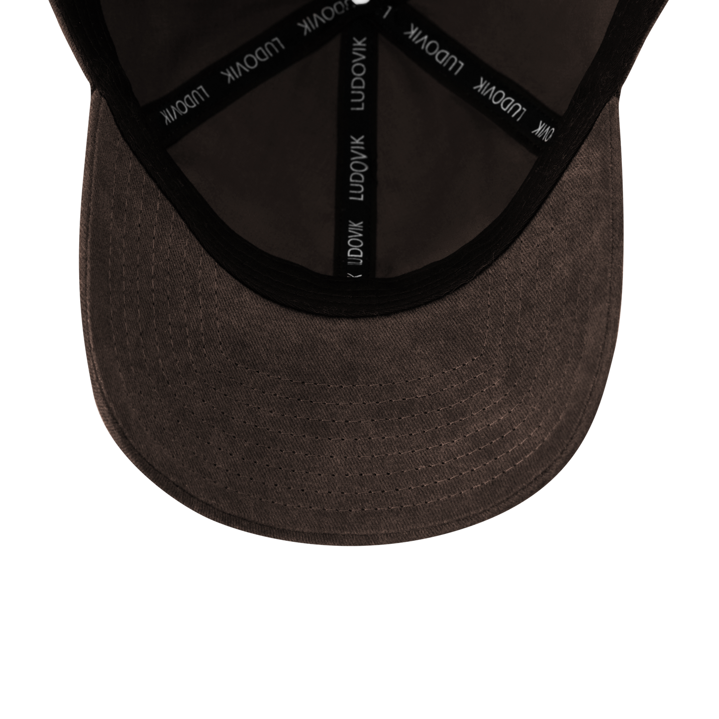 LDVK LOGO VINTAGE CAP (DARK BROWN)