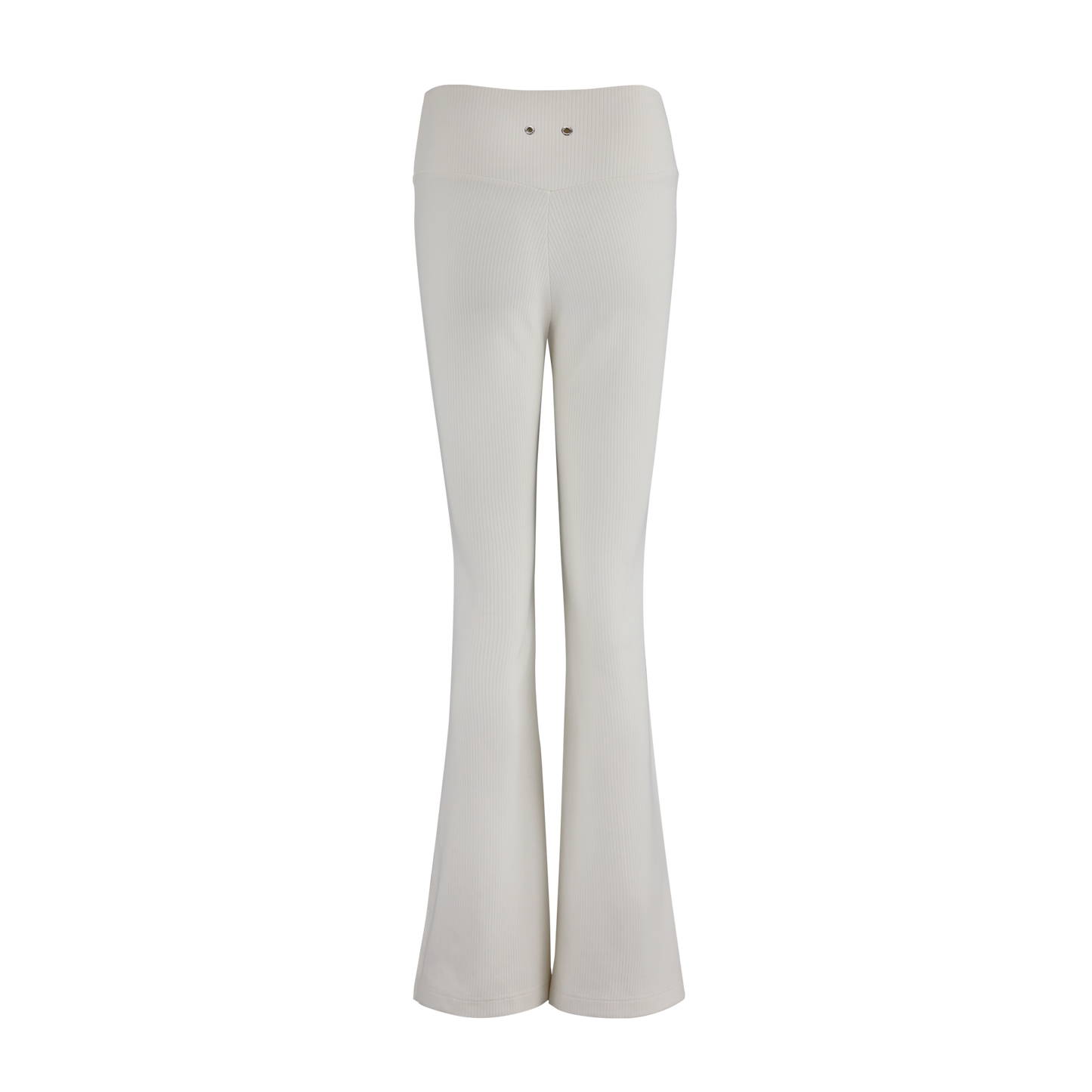 RIBBED BELL BOTTOMS (WHITE)